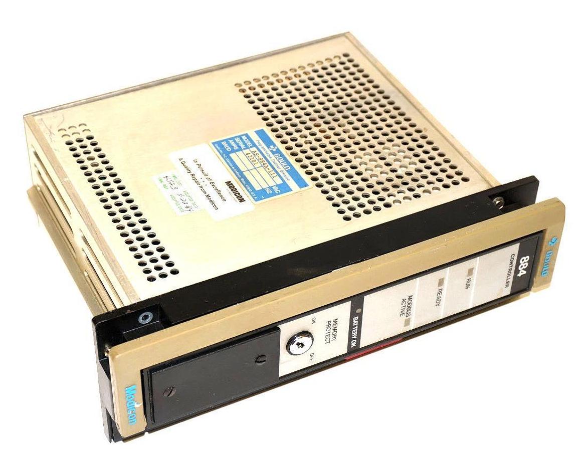 Refurbished GOULD MODICON AS-884A-111 CONTROL MODULE 2K W/ MOD BUS PORT AS884A111