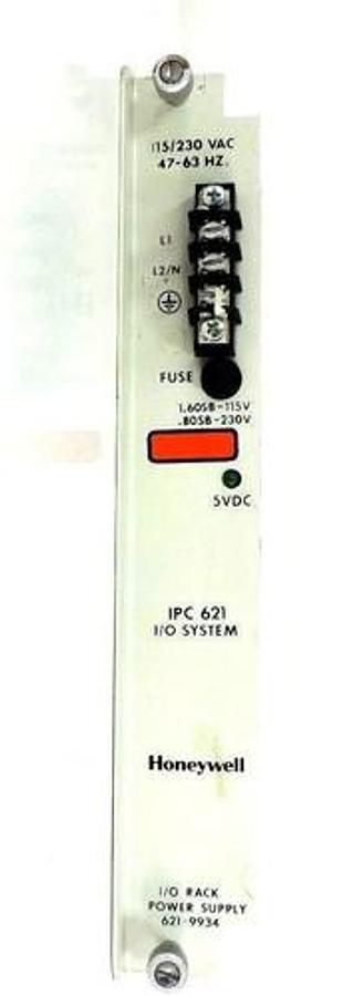 Used HONEYWELL 621-9934 8A I/O POWER SUPPLY 115/230 VAC 6219934