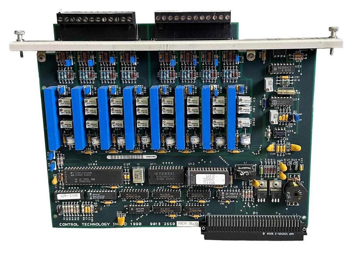Used CONTROL TECHNOLOGY INC SIEMENS 901B-2550 / 901B2550 ISOLATED ANALOG INPUT MODULE