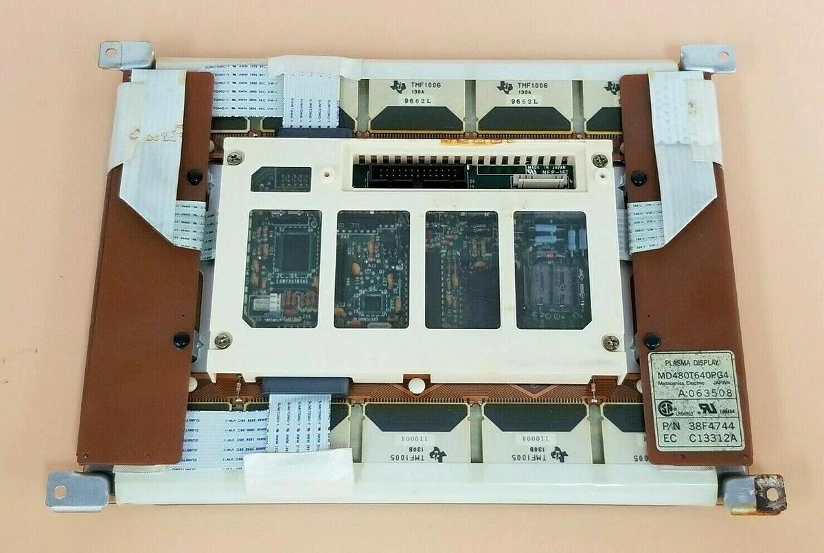 Used MATSUSHITA ELECTRIC MD480T640PG4 PLASMA DISPLAY 38F4744 W/ M480T640HB03C-1 BOARD
