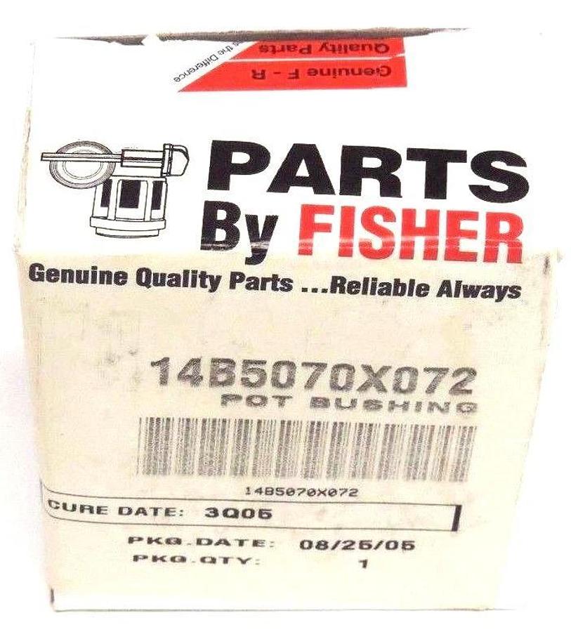 NIB FISHER CONTROLS 14B5070X072 POT BUSHING SFERNICE ASSEMBLY 78CBB 453 W04986