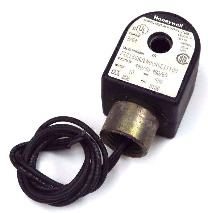 Used PARKER 7C111Q8451SHF3 SOLENOID VALVE COIL FOR 71215SN2EN00N0C111Q8 VALVE