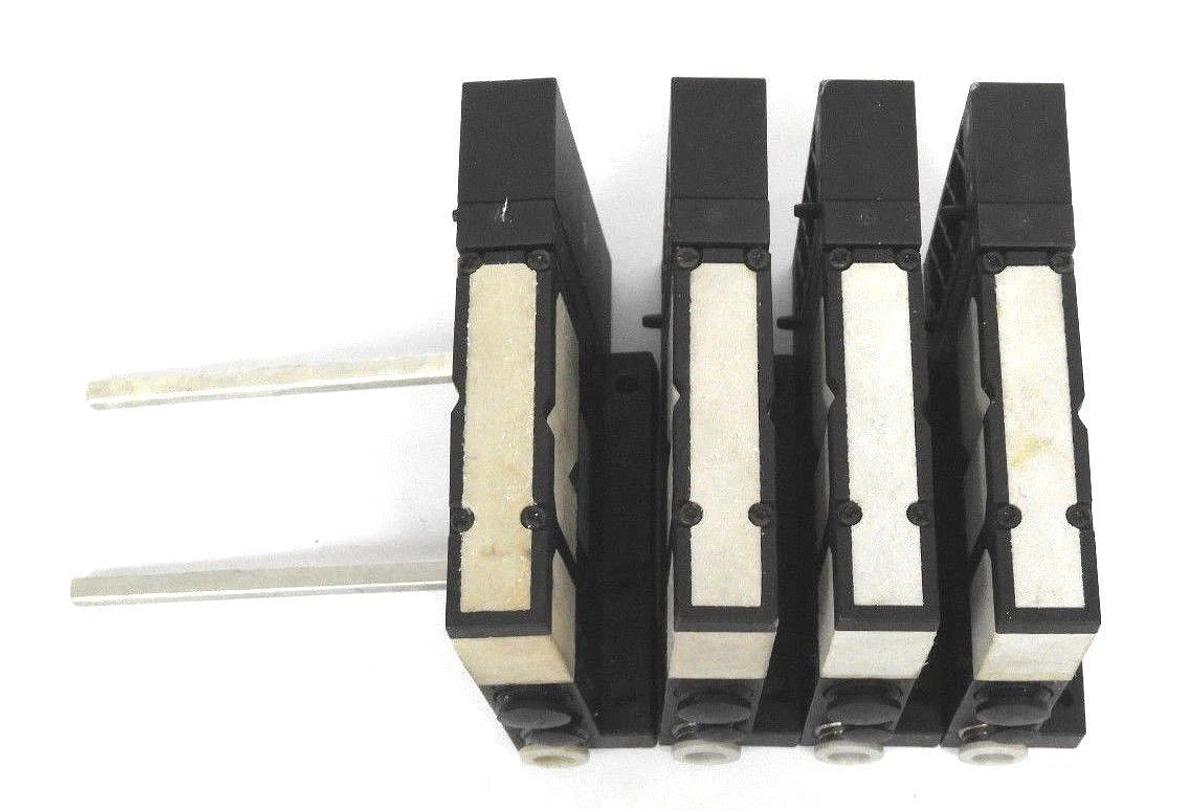 Used LOT OF 4 FESTO CPA10-EPR END BLOCK LEFT HAND W/ CPA10-EV-EP BASE END COVER