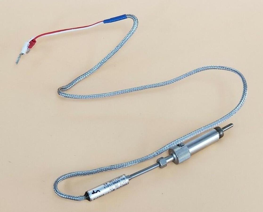 Used OKAZAKI AEROPAK KPN615814 THERMOCOUPLE ELEMENT SUS316, ELEMENT K, CLASS 2