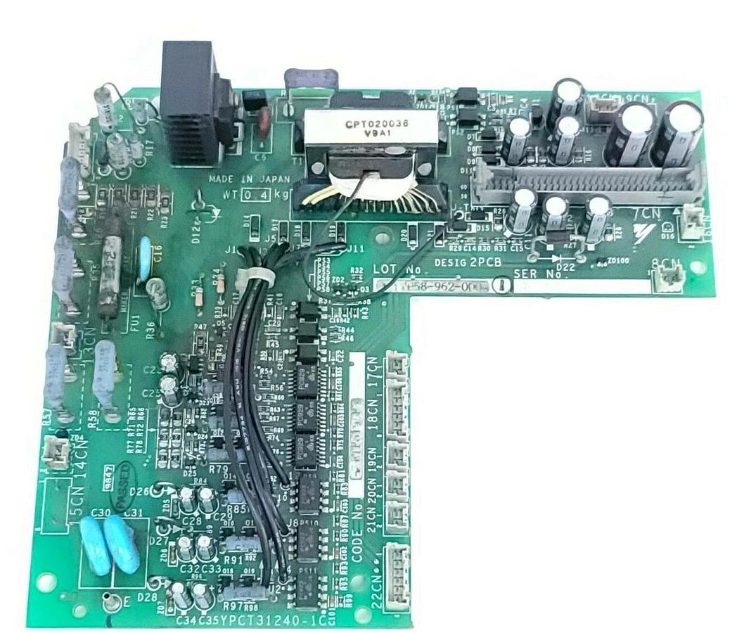 Used YASKAWA ELECTRIC YPCT31240-1C DESIG 2PCB BOARD