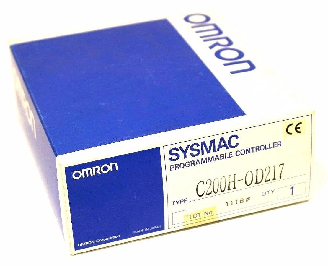 Used NIB OMRON C200H-OD217 OUTPUT MODULE 5-24VDC 0.3A/POINT, 3.6A/UNIT C200HOD217