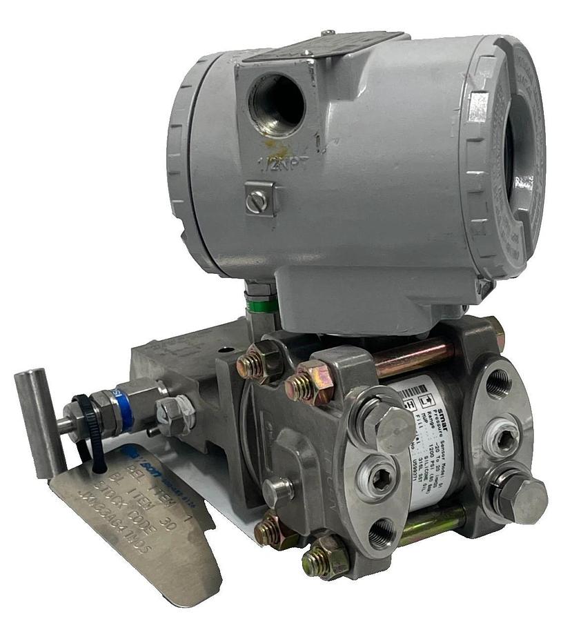SMAR LD301 PRESSURE TRANSMITTER ASSEMBLY W/ SENSOR: D1 & MANIFOLD: M-650S6P-VC