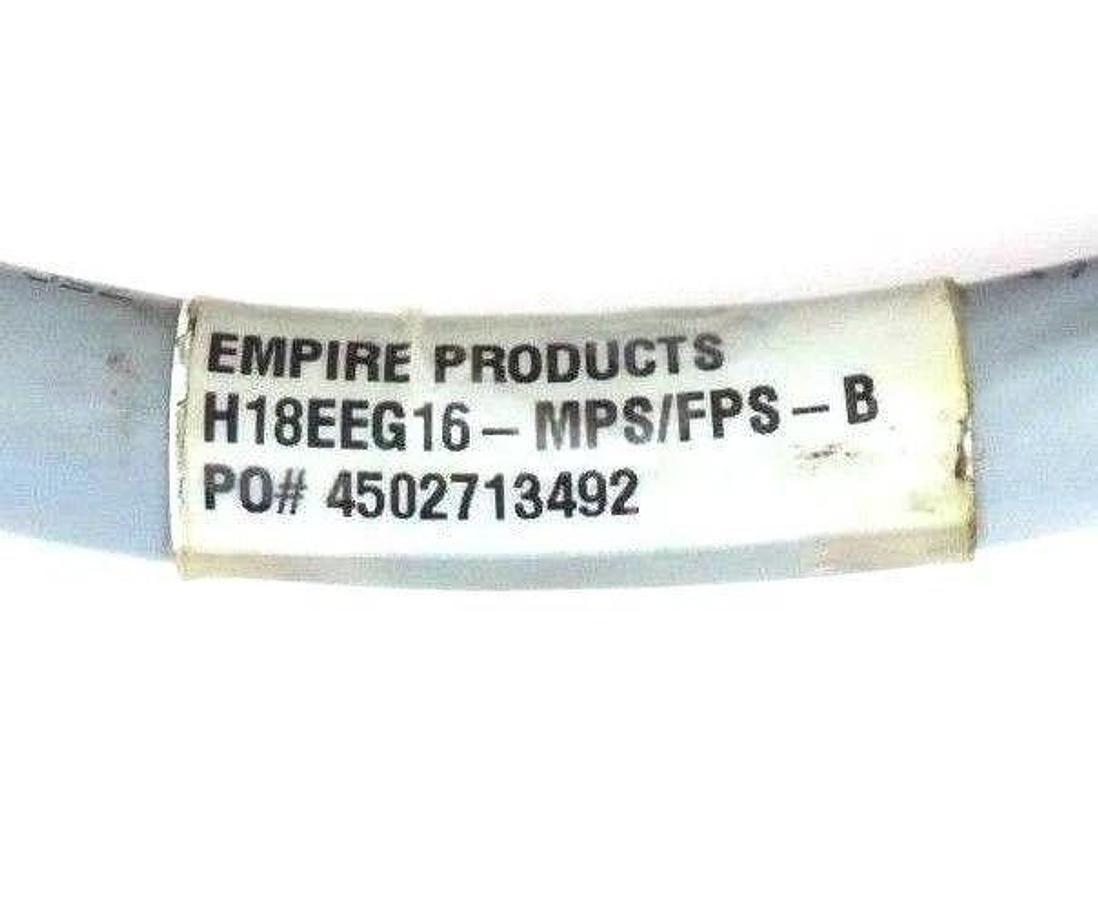 Used EMPIRE PRODUCTS H18EEG16-MPS/FPS-B 25 FT CABLE ASSEMBLY H18EEG16MPSFPSB