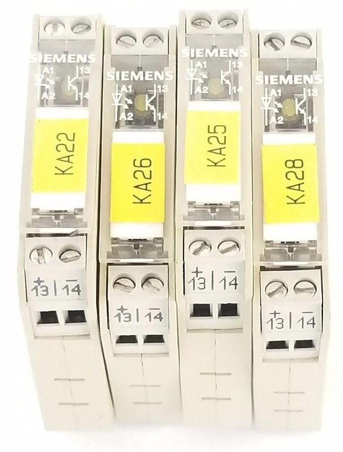 Used LOT OF 4 SIEMENS 3TX70023AB01 OUTPUT INTERFACE MODULES 3TX7002-3AB01