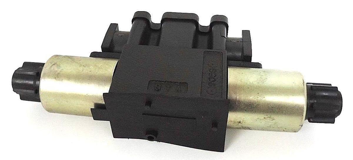 Used NEW PARKER D1VW1CVJCF-75 DIRECTIONAL VALVE D1VW1CVJCF, 24V, 1.00A, 5000PSI