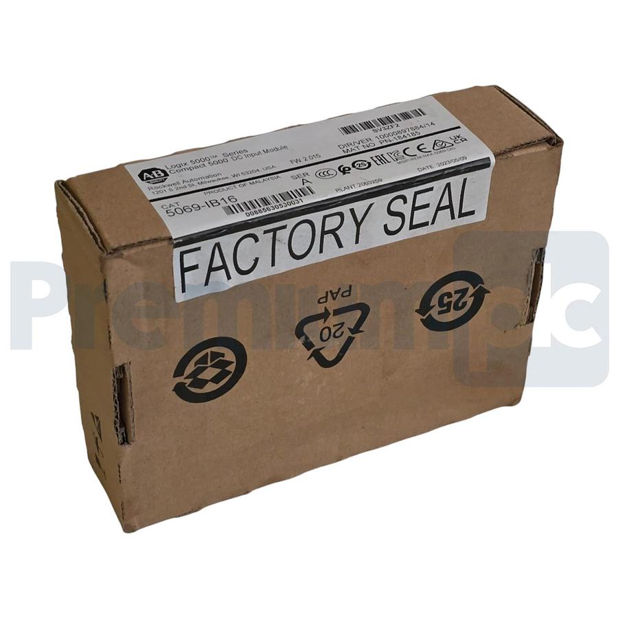 Used Allen Bradley 5069-IB16 /A CompactLogix 5000 16-Ch 24V DC Sink Input Module NSFS