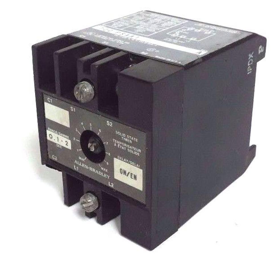 Used ALLEN BRADLEY 700-PSAA1 SOLID STATE TIMING MODULE 700PSAA1 SER. A