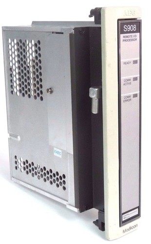 Used MODICON AS-9385-001 REMOTE I/O PROCESSOR AS9385001, AS-S908-110