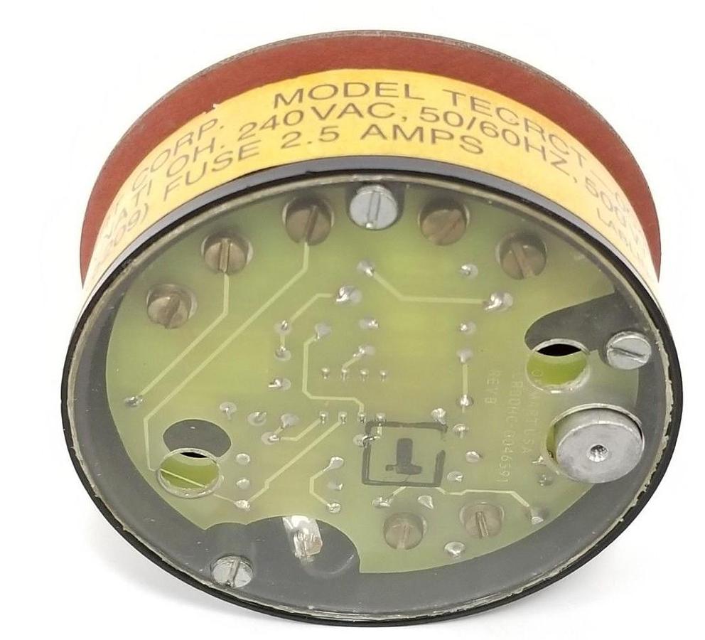 Used OHMART CORP. TECRCT-0046590 TEMPERATURE CONTROLLER CRBDHC-0046591 REV. B