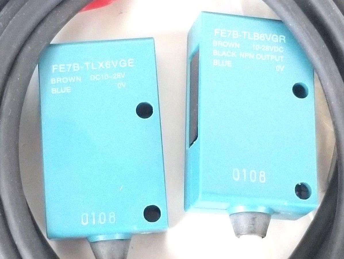 Used NIB YAMATAKE FE7B-TLB6VG PHOTOELECTRIC SWITCH KIT FE7BTLB6VE FE7BTLB6VGR