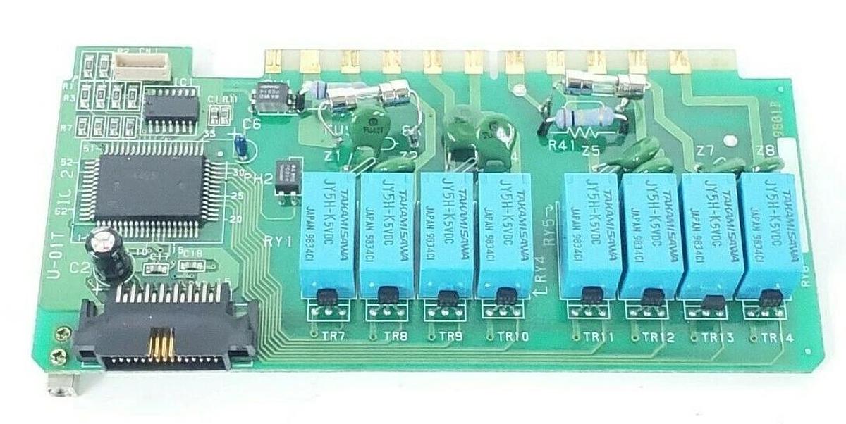 Used SIEMENS U-01T BOARD 98001B, 7822111-2