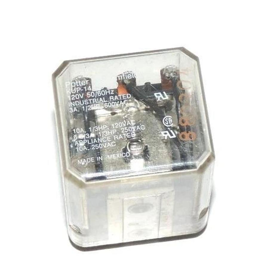 Used LOT OF 4 POTTER & BRUMFIELD KUP-14A35-120 RELAYS KUP-14A35120