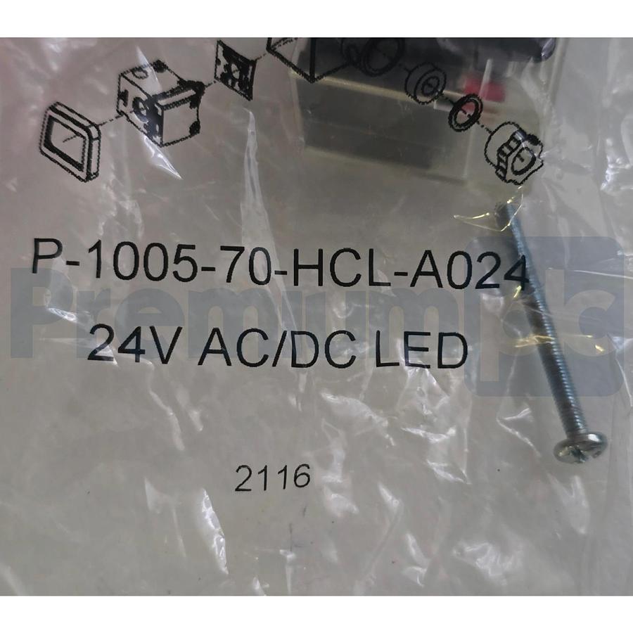 Used Versa Valves CSG-4302-HCL-55G-D024 Pneumatic 4-Way Valve, 24V DC, 1/4" NPT NSMP