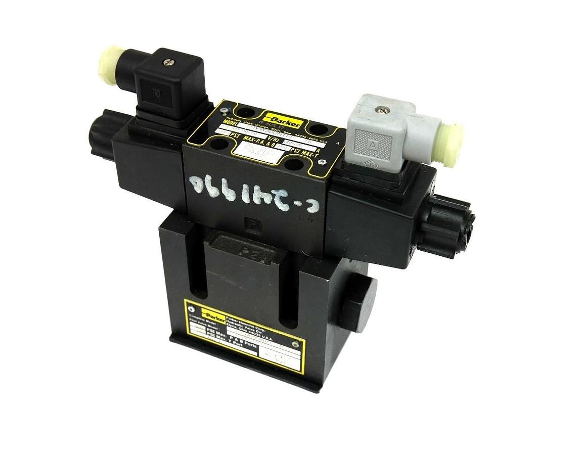 Used NEW PARKER D31VW20D4NYPF 75 DIRECTIONAL VALVE PILOT VALVE D1VW30DNYPF 75