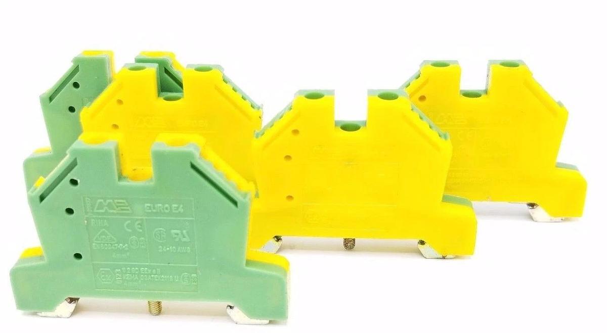 Used LOT OF 5 MORSETTITALIA EURO E4 TERMINAL BLOCKS