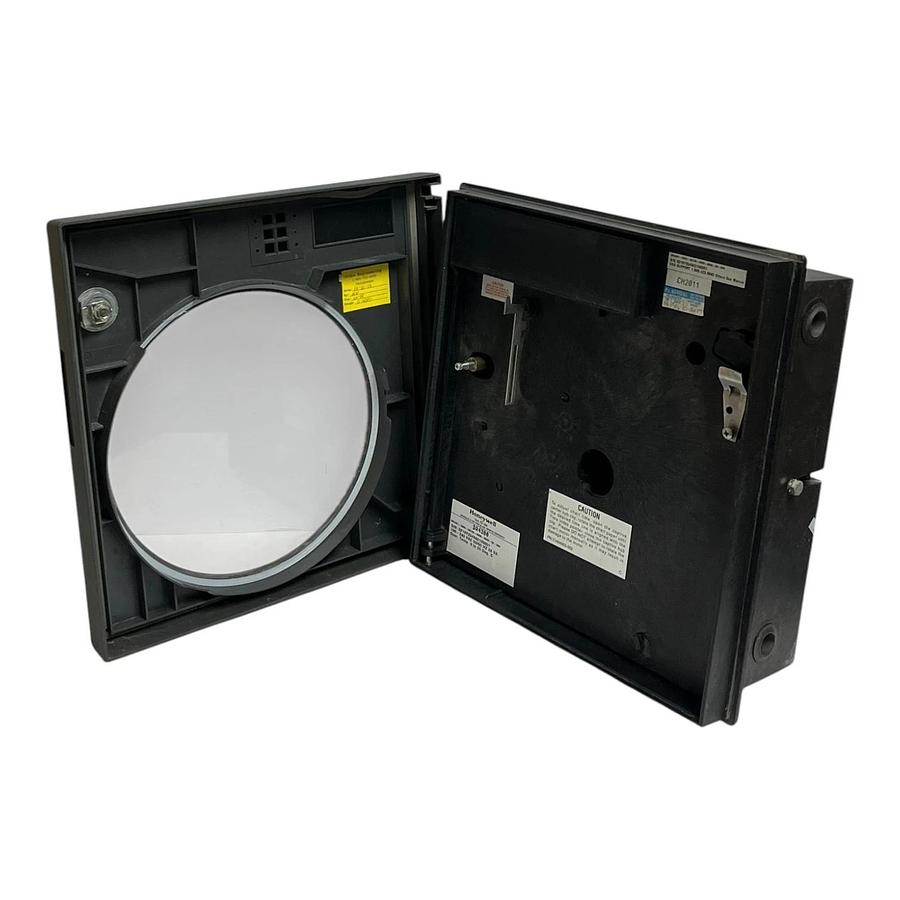 Used Honeywell DR4301 Circular Chart Recorder Empty Case Housing Chassis Shell Parts