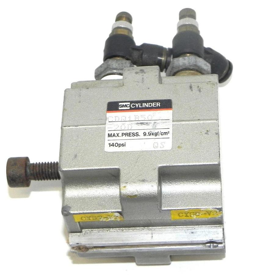 Used SMC CDQ1B50-20D CYLINDER CDQ1B5020D 140PSI
