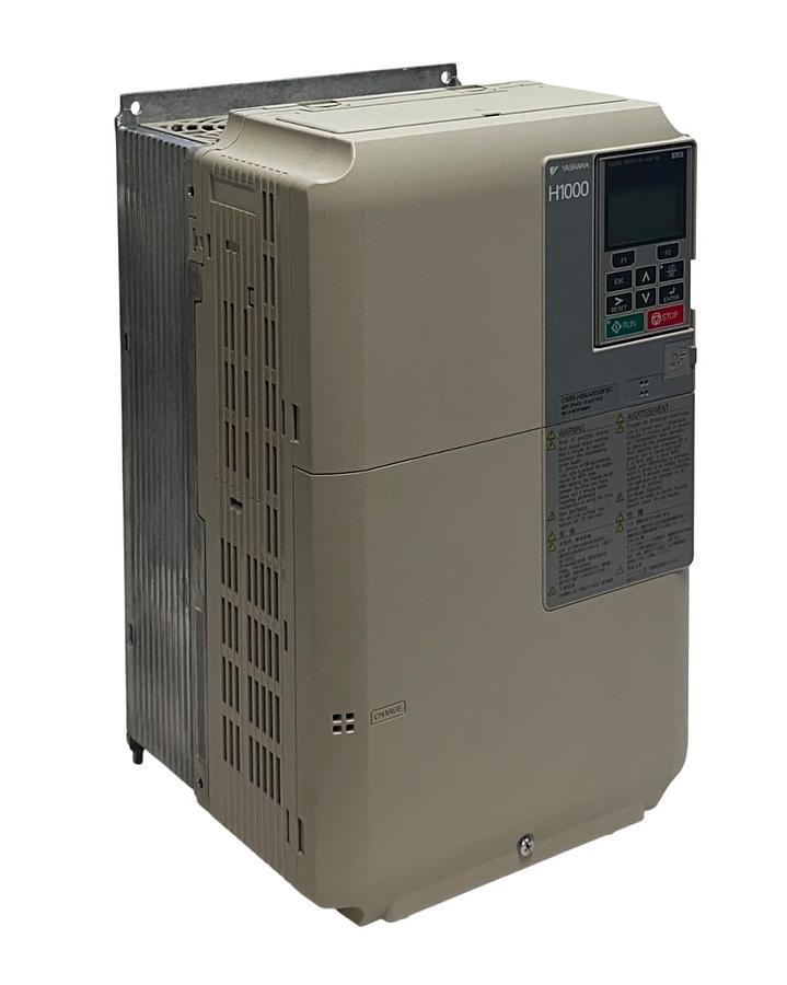 Used YASKAWA CIMR-HB4A0039FBC / H1000 AC DRIVE Rev. D 18.5kW/15kW 380-480VAC 3PH NSMP