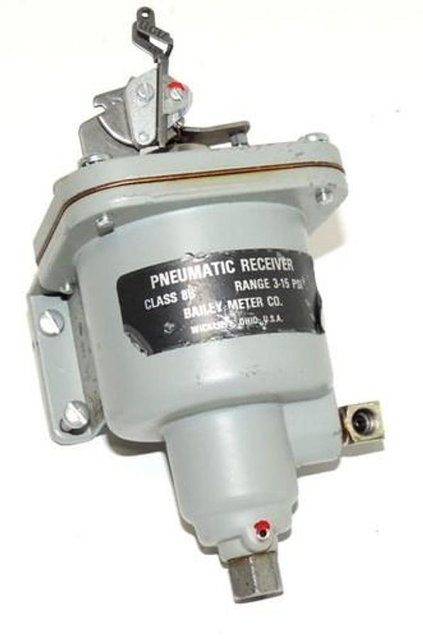 Used BAILEY METERS PNEUMATIC RECEIVER CLASS 8B 3-15PSI