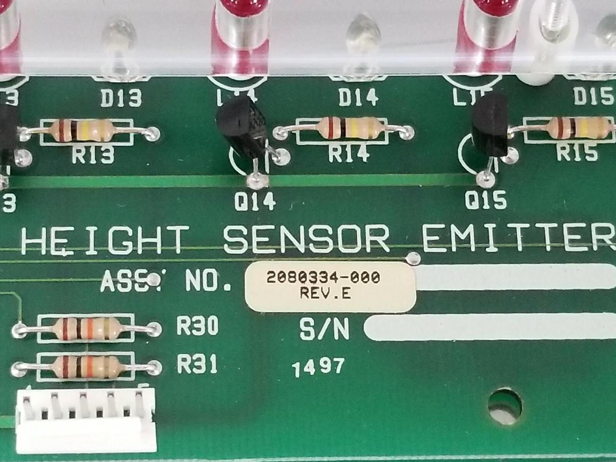Used NEW KARDEX 20B0334-000 REV. E HEIGHT SCALE SENSOR EMITTER 2080335