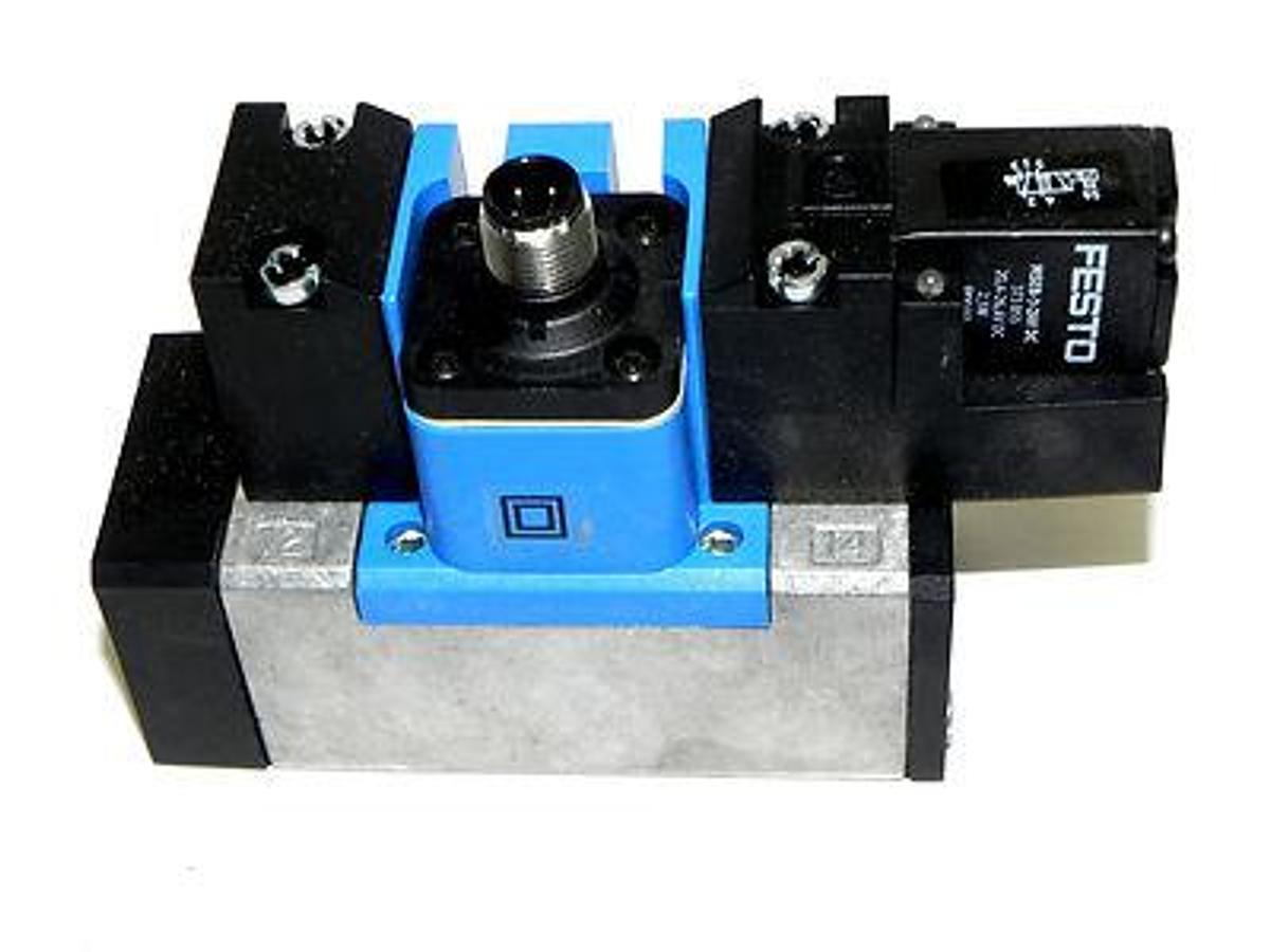 NIB FESTO 184494 SOLENOID VALVE MEBH-5/2-D-1-ZSR-FR-C