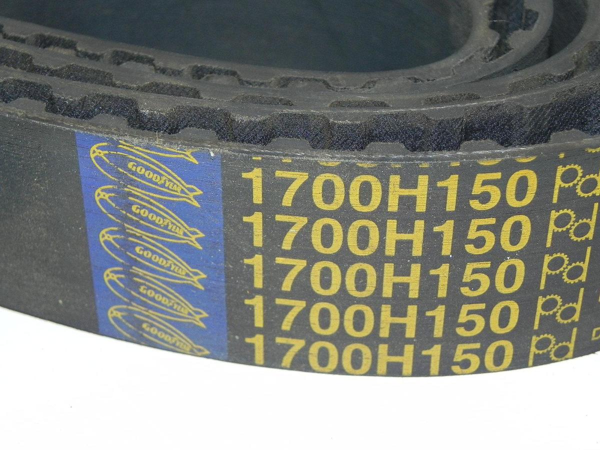 Used NEW GOODYEAR 1700H150 TIMING BELT POSITIVE DRIVE