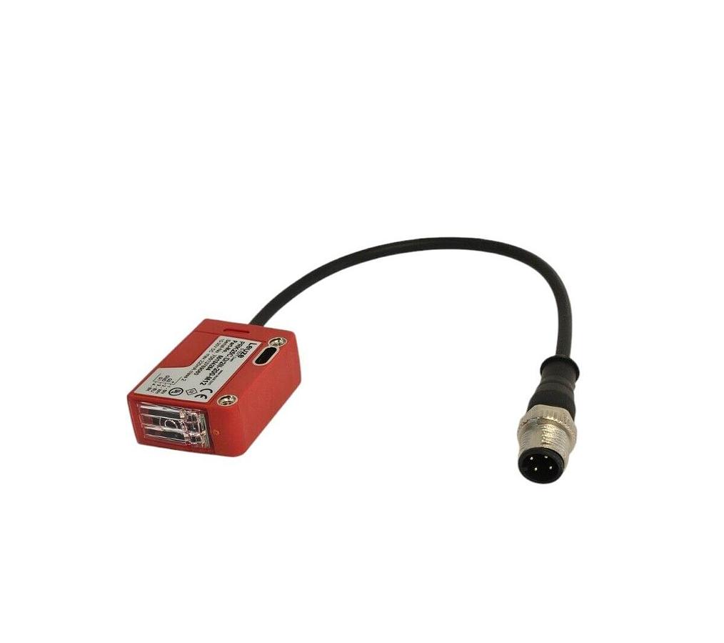 Used NIB LEUZE PRK25C.D/2N-200-M12 POLARIZED PHOTOELECTRIC SENSOR P/N: 50134294
