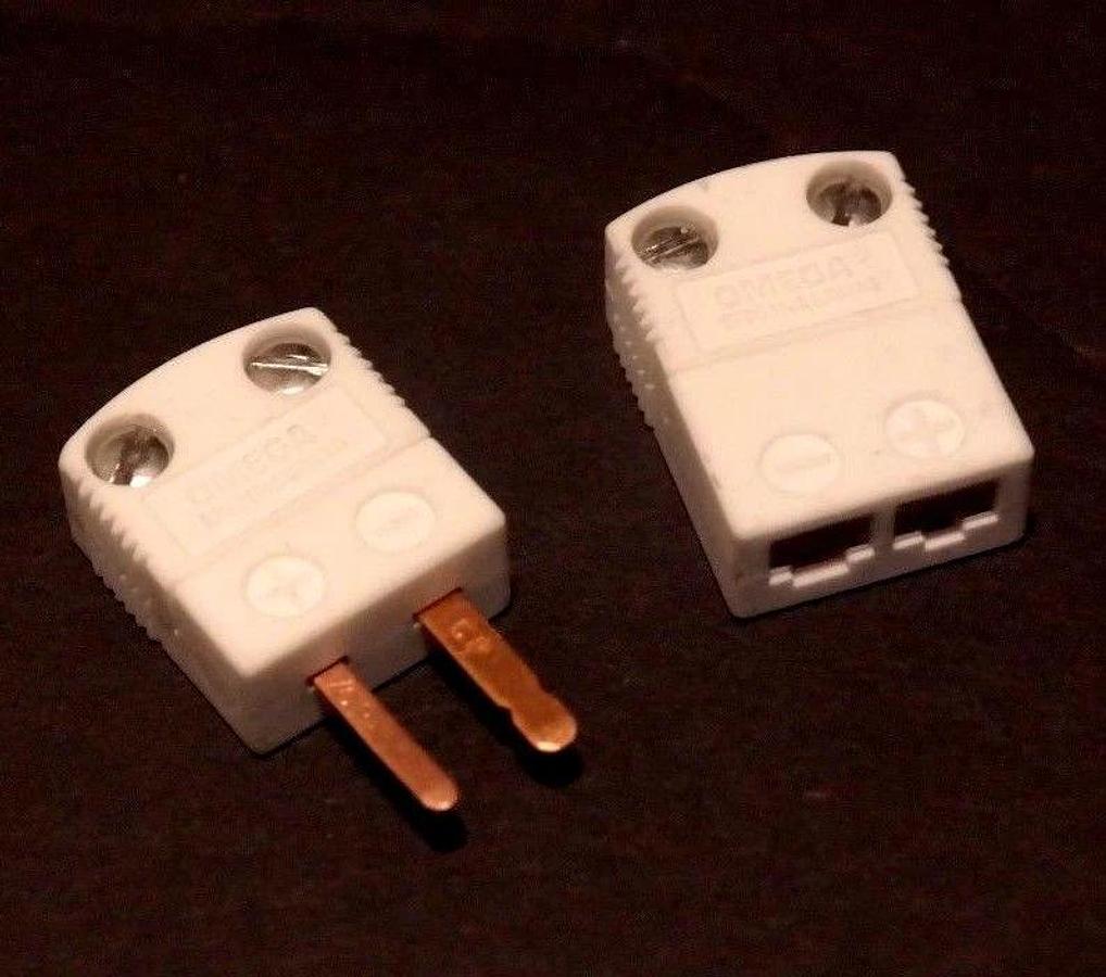 Used LOT OF 10 OMEGA CERAMIC CONNECTOR SETS MALE & FEMALE