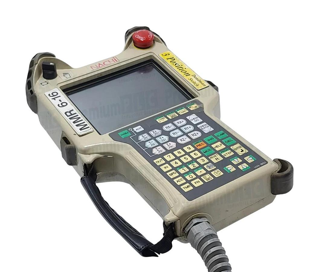Used USED NACHI FUJIKOSHI RTP151-10 / RTP15110 TEACH PENDANT W/ DIGITAL DISPLAY
