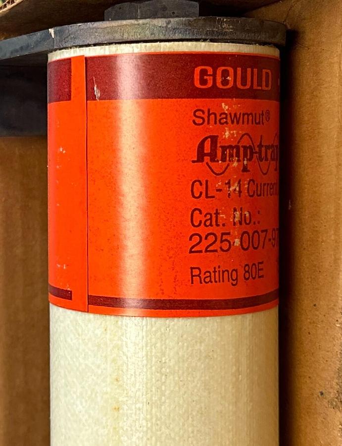 Used NEW GOULD SHAWMUT 225-007-975 / CL-14 CURRENT LIMITING FUSE 15.5kV MAX NSMP