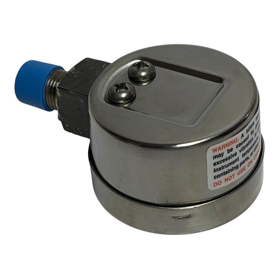 Used Ashcroft 40-1008S-01L-3000# 40mm Pressure Gauge 3000 PSI Stainless New in Box