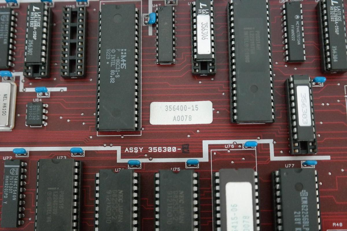 Used VIDEO JET 356400-15 A0078 MOTHER BOARD ASSY: 356300-E 356332-1