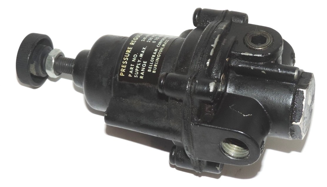 Used BELOFRAM 241-960-065 PRESSURE REGULATOR 250 PSI 1/4" THREAD