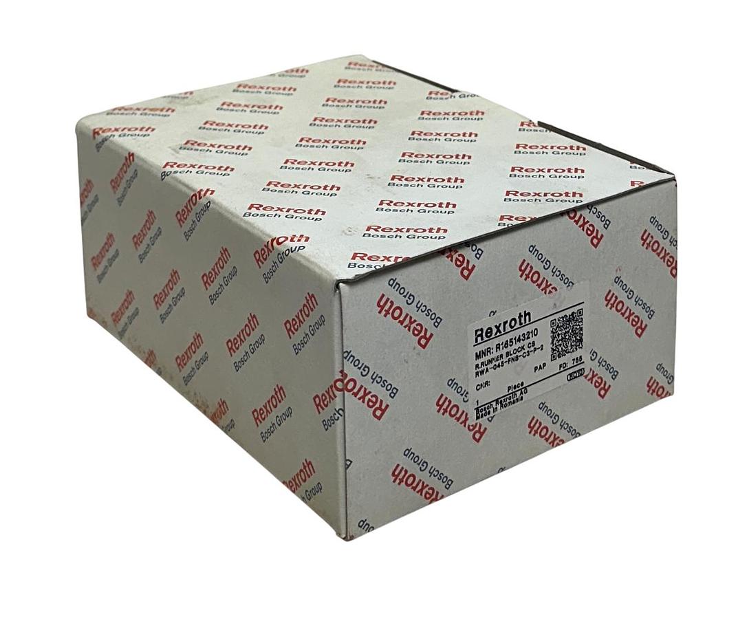 Used BOSCH REXROTH RWA-045-FNS-C3-P-2 / R185143210 ROLLER RUNNER BLOCK CARBON NSMP