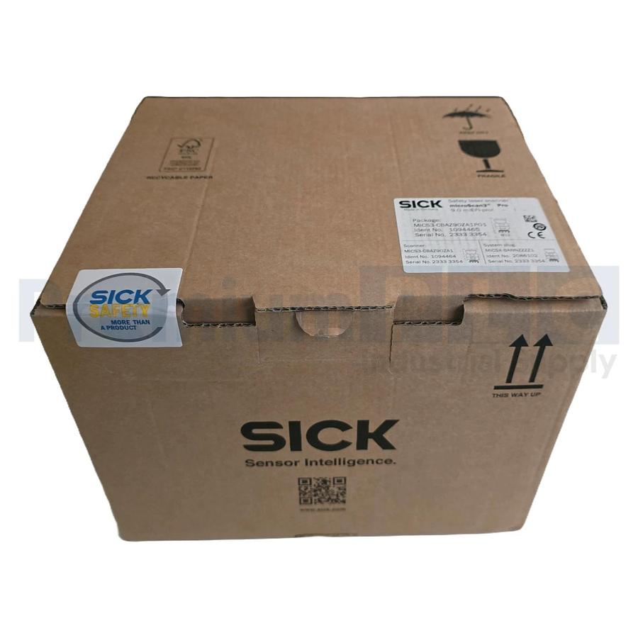 Used SICK MICS3-CBAZ90ZA1P01 microScan3 Pro 9.0m EFI-pro SAFETY SCANNER 1094465 NSFS