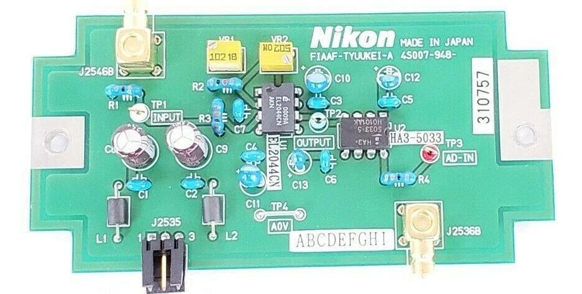 Used NIKON FIAAF-TYUUKEI-A INTERFACE BOARD 4S007-948