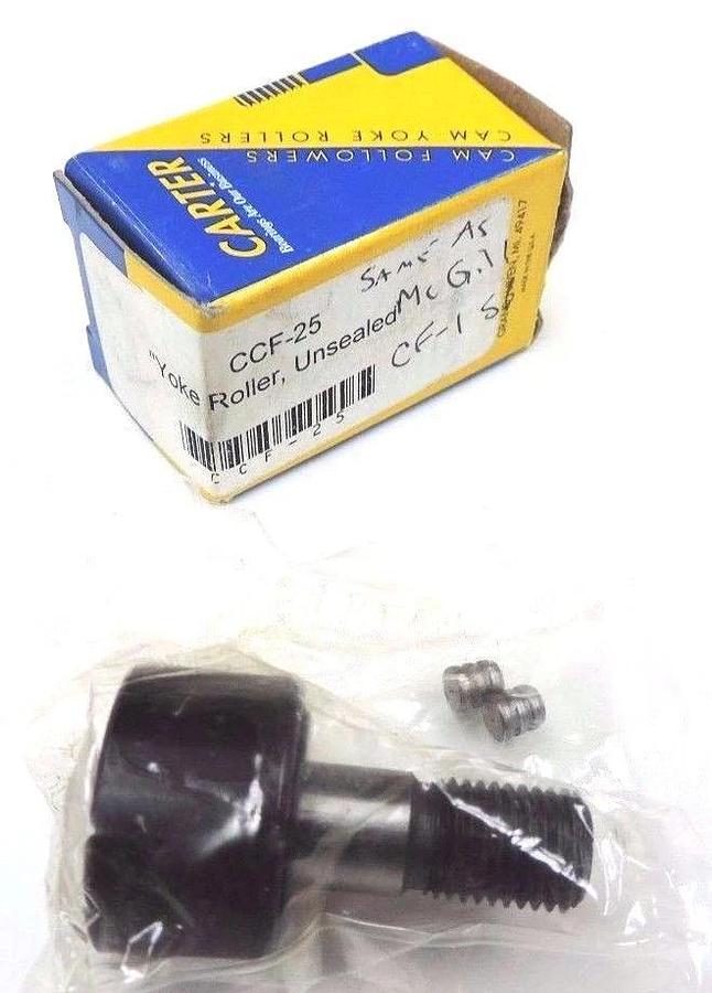 Used NIB CARTER CCF-25 YOKE ROLLER BEARING CCF25
