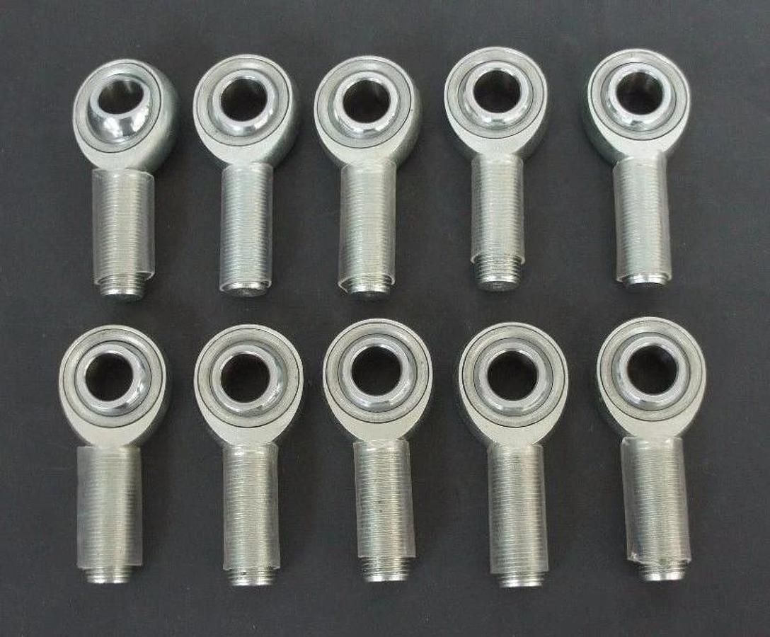 LOT OF 10 NEW QA1 KMR10 ROD ENDS K SERIES, CARBON STEEL