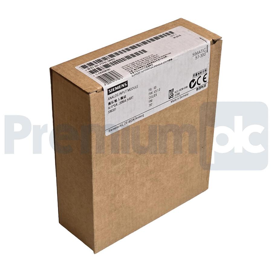 Used Siemens 6ES7331-7TF01-0AB0 SIMATIC S7-300 Analog Input Module SM331 HART NSFS