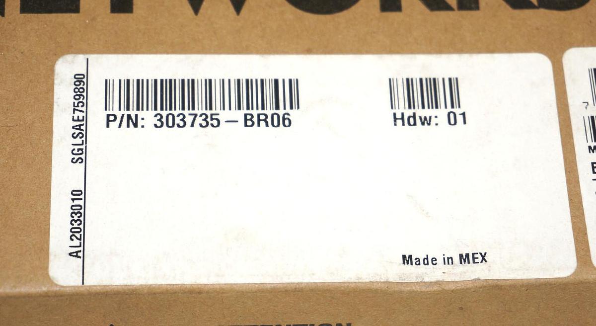 Used NIB NORTEL 303735-BR06 NETWORK CARD BAYSTACK 400-ST1 MDA, AL2033010 HDW: 01