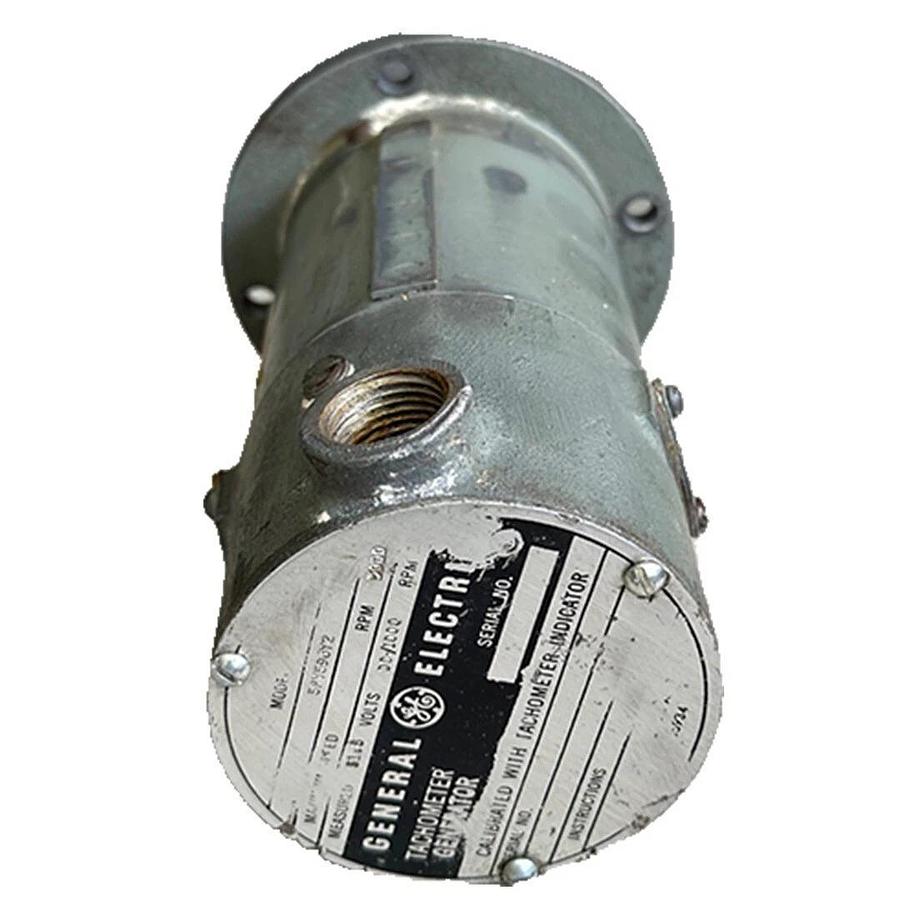 Used GE MOTORS 5PY59JY2 DC TACH GENERATOR D123 ENCLOSED / BALL BEARING 50VDC/1000RPM