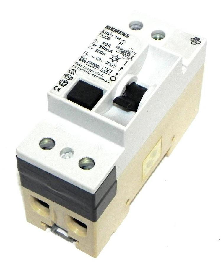 Used SIEMENS 5SM1314-6 40 AMP CIRCUIT BREAKER 5SM13146