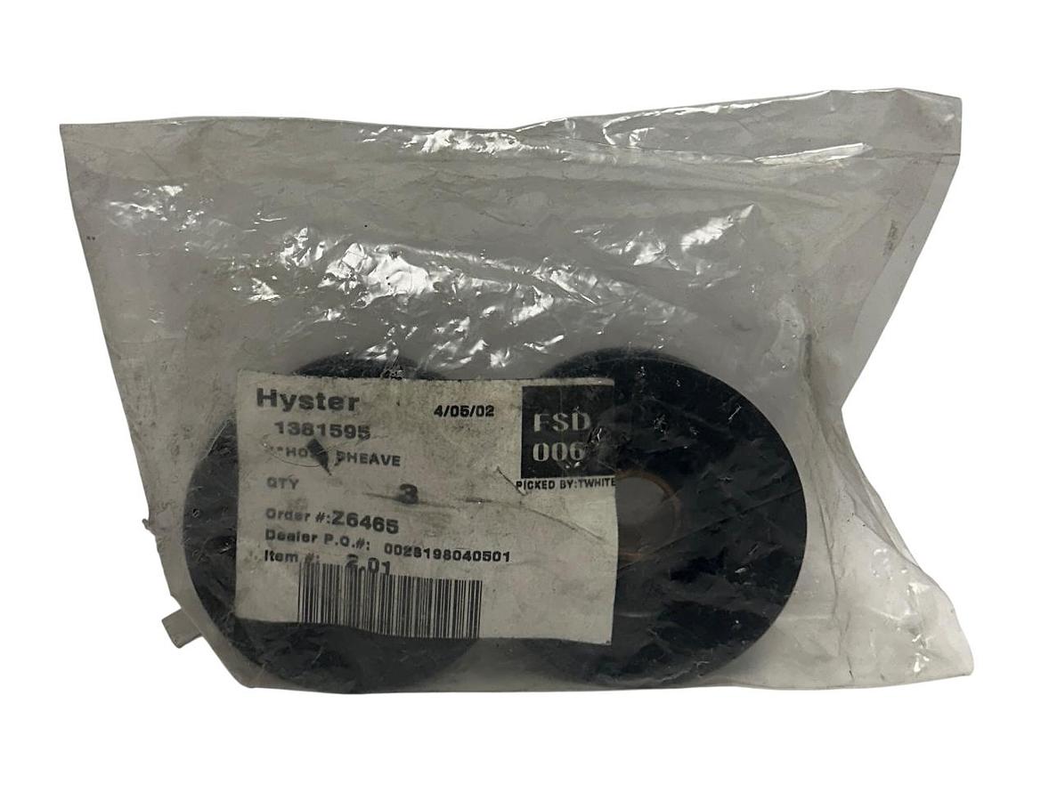 Used 2 HYSTER 1381595 / HY1381595 OEM HOSE SHEAVES FOR FORKLIFT NSNP