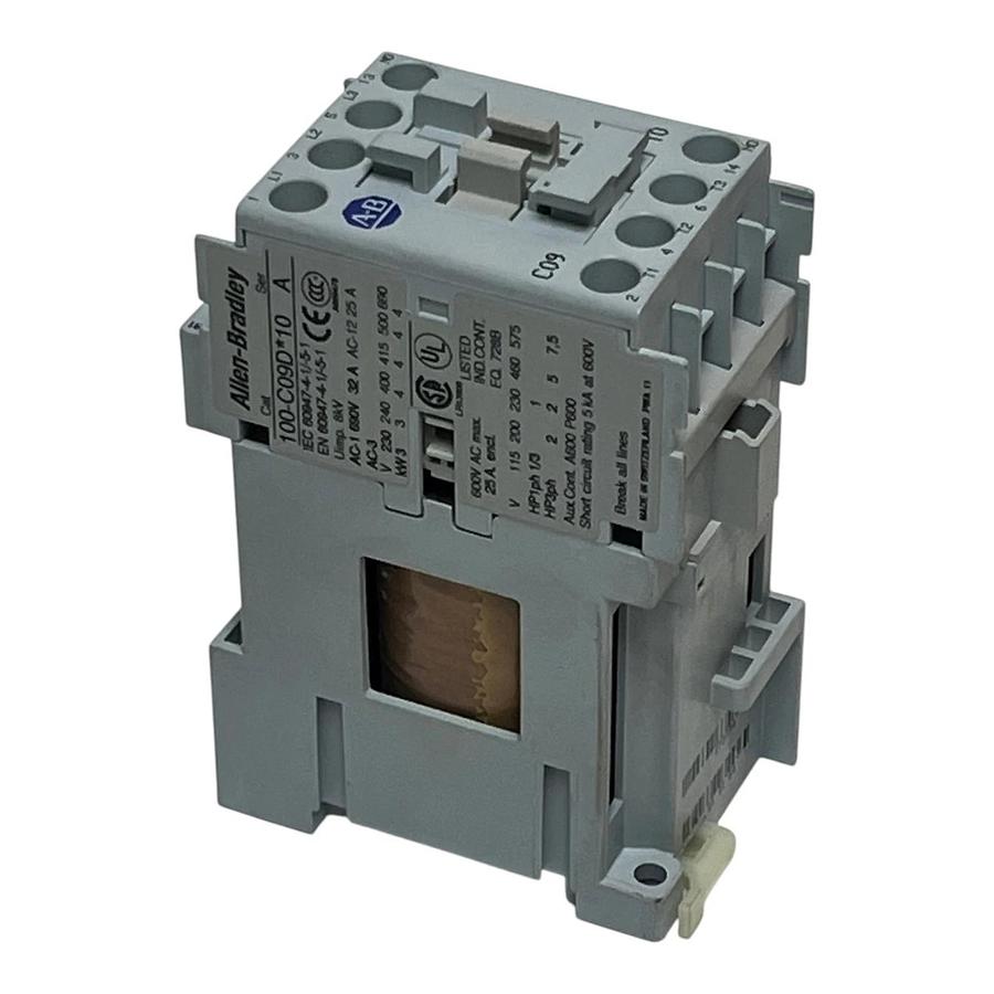 Allen-Bradley 100-C09D*10 IEC Contactor 9A 3-Pole Series A New Surplus