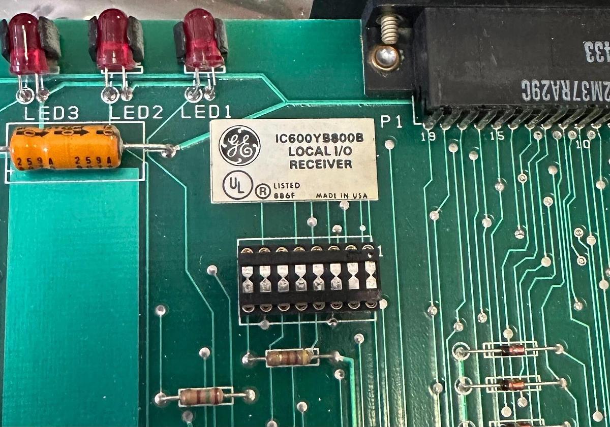 Refurbished REPAIRED GE FANUC IC600YB800B LOCAL I/O RECEIVER BOARD IC600YB800